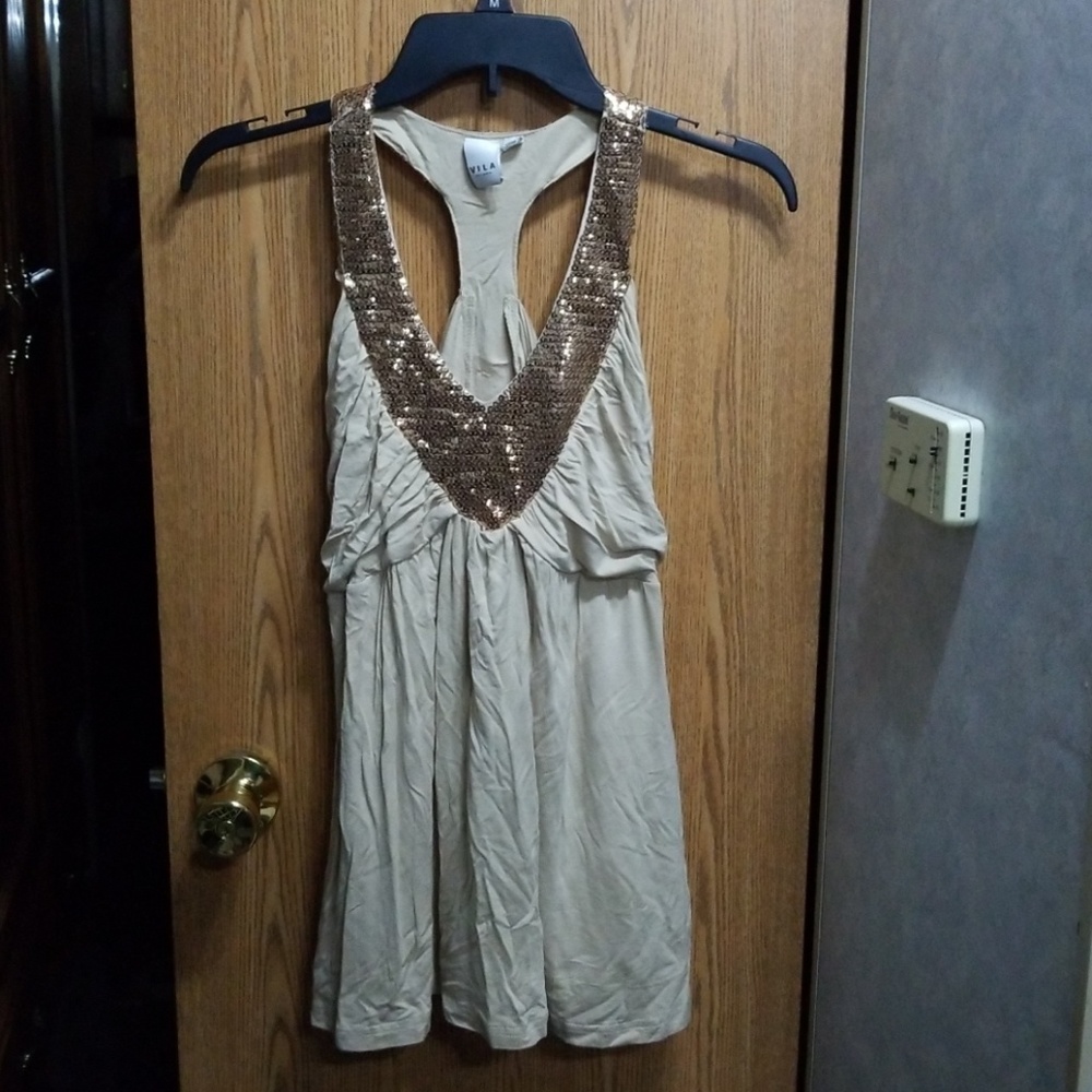 Dressy tank top by Vila